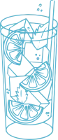 Mojito-bleucyan